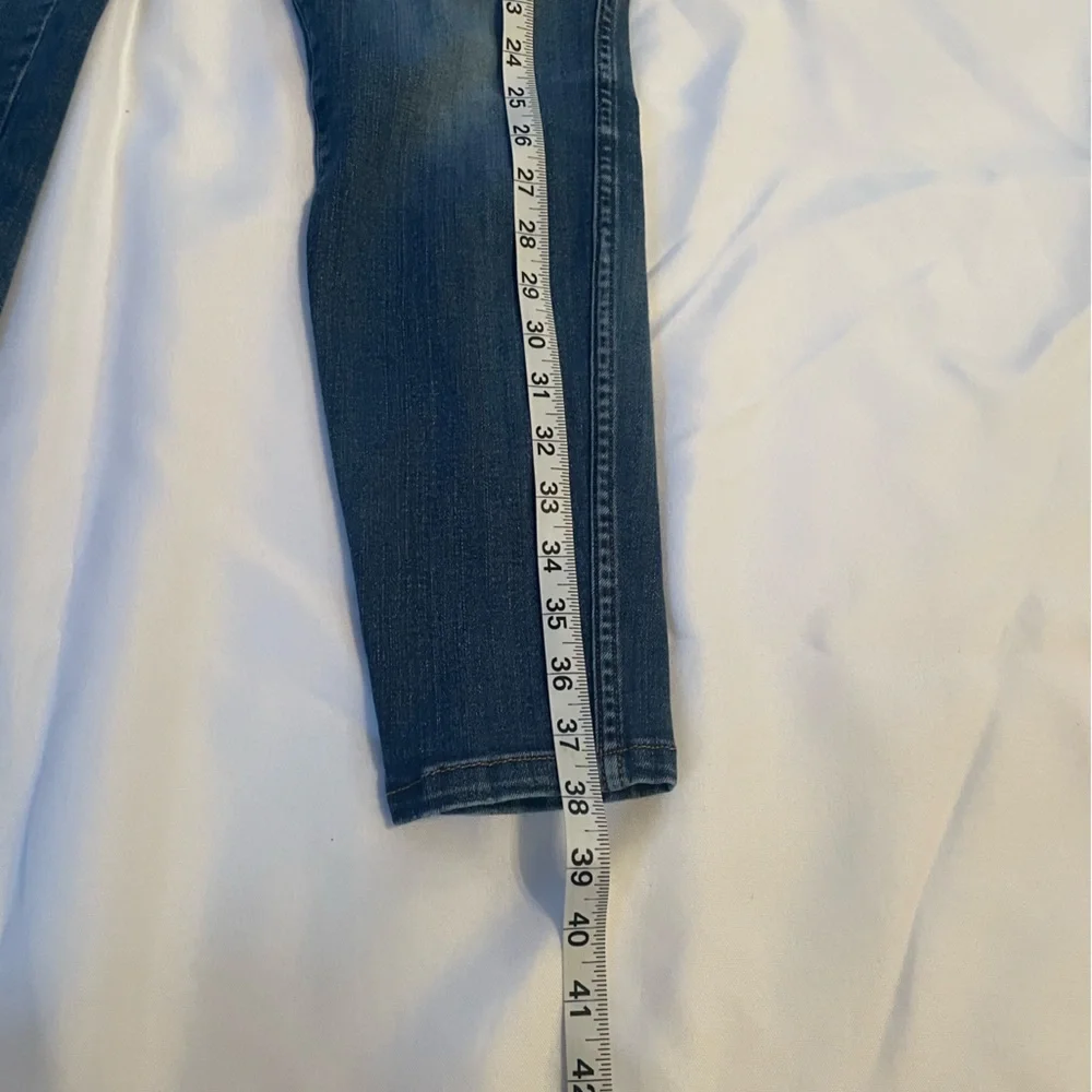 SPANX Women's Dark Blue Denim Jeggings